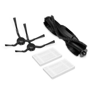 Tapo RVA105 �����p�L�b�g Tapo ���{�b�g�|���@ Tapo RV20 Max, RV20 Max Plus,RV30 Max, RV30 Max Plus��p ���C���u���V1�{/�T�C�h�u���V2�{/�􂦂�HEPA�t�B���^�[2�� ���܂��܂ȃ^�C��/�J�[�y�b�g�̕\�ʂ�