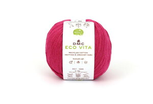 �f�B�[�G���V�[(DMC) ECO VITA �G�R���B�[�^ ���T�C�N���R�b�g�� �ю� ���� #155 �s���N�n 100g 250m DMC388