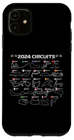 iPhone 11 Formula Racing 2024 サーキット レースカーフォーミュラレーシング スマホケース