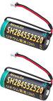 NinoLite(NinoLite) CR17450E-R-CN10、CR17450E-N-CN10、CR17450WK21、SH284552520 対応 大容量リチウム電池 2個セット、住宅火災警報器交換用電池、FSKJ217/FDKJ235シリーズ 等対応バッテリー