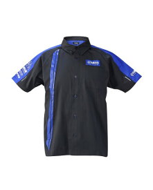ヤマハ(Yamaha) ピットシャツ YRB16 レーシングピットシャツ YAMAHA RACING items ブルー×ブラック 3Lサイズ 90792-Y1213