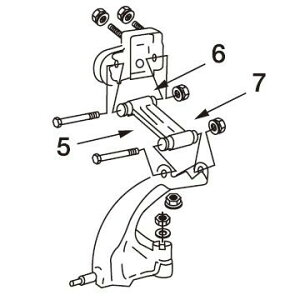 nismo (�j�X��) �t�����g�A�b�p�[�����N�Z�b�g �X�J�C���C�� GT-R R32�p 54556-RS580