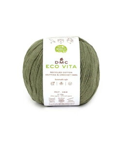 �f�B�[�G���V�[(DMC) ECO VITA �G�R���B�[�^ ���T�C�N���R�b�g�� �ю� ���� #198 �O���[���n 100g 250m DMC388