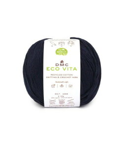 �f�B�[�G���V�[(DMC) ECO VITA �G�R���B�[�^ ���T�C�N���R�b�g�� �ю� ���� #007 �l�C�r�[�n 100g 250m DMC388
