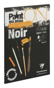 �N���[���t�H���e�[�k �y�C���g�I�� A3 �p�b�h �u���b�N 20�� 250g/m2 �~�b�N�X���f�B�A�y�[�p�[ PEFC�F�؎擾 �A�V�b�h�t���[ ISO9706� ���� ���� �p�X�e�� �A�N���� �C���N ���M Clairefontai