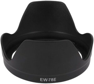 NinoLite EW-78E�AEF-S15-85mm F3.5-5.6 IS USM �Ή������Y�t�[�h�A�t�[�h�t�������A�t�B���^�[�⃌���Y�L���b�v�̎�t���\ ��