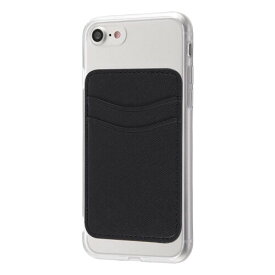 デジタルアルキミスト (caset) iPhone SE (第3世代 / 第2世代) / iPhone 8 / iPhone 7 カードポケット 付き ケース クリア 耐衝撃 アイフォン マグネット無し 貼り付け カードホルダー 付き カバー (カ