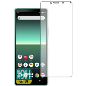 PDA�H�[ Xperia 10 II (SO-41A/SOV43) 9H���d�x(����) �ی� �t�B���� (�O�ʗp) ���{��