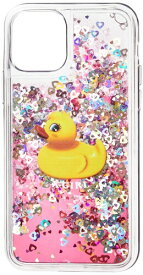(エックスガール) 小物 SWIMMING DUCK MOBILE CASE for iPhone 11 Pro 105211054035 ピンク