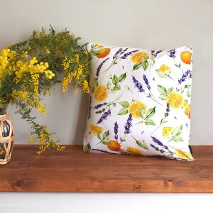 �X�^�C���f�R�[��(STYLE Decor) �N�b�V�����J�o�[ 45×45cm �k�� ������� ���킢�� 2���Z�b�g ��100% �I�����W ���x���_�[ �t���[�c�� W3502000