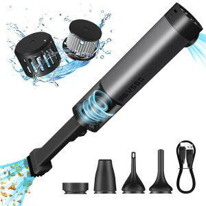 VSGO �n���f�B�[�N���[�i�[ V-EB02-S1E �n���f�B�N���[�i�[ �ԗp�|���@ ���@�\ ���p�r 5in1 �G�A�_�X�^�[ ��C���� ��C���� ���C�g 17,000Pa���͋z���� 100,000rpm�������[�^�[ PD30W�[�d�Ή� �[�d