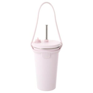 ���c�R�[�|���[�V���� �^���u���[�E�X�g���[�t���E�ۉ��E�ۗ�E��p�z���_�[ 9.2×9.2×17.5cm �s���N �X�g���[�^���u���[480ml PI�z���_�[�t�� STTR-480PI