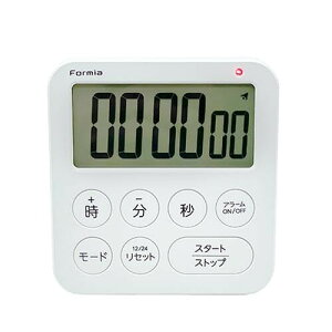 �ۓy���J�d�q�̔� FORMIA(�t�H���~�A) �^�C�}�[�N���b�N �z���C�g HT-027WH