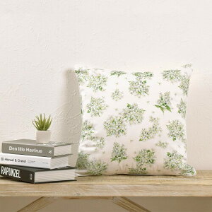 �X�^�C���f�R�[��(STYLE Decor) �N�b�V�����J�o�[ 45×45cm �k�� ������� ���킢�� 2���Z�b�g ��100% �ԕ� �A�� �W���X�~�� �z���C�g W3504400