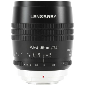Lensbaby �\�t�g�����Y Velvet 85 �œ_����85mm F1.8 �L���m��RF�}�E���g �t���T�C�Y�Ή� �u���b�N