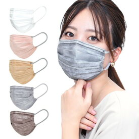 (レック) 日本製 Wワイヤー 不織布 マスク MIYABI (アッシュグレー 30枚入) ふつうサイズ 175?90mm 紐グレー
