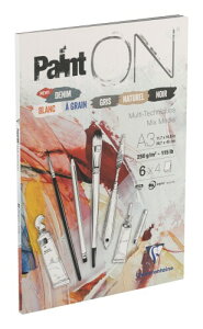 Clairefontaine �N���[���t�H���e�[�k �y�C���g�I�� A3 �p�b�h �A�\�[�g 24��(6��×4��) 250g/m2 �~�b�N�X���f�B�A�y�[�p�[ PEFC�F�؎擾 �A�V�b�h�t���[ ISO9706� ���� ���� �p�X�e�� �A�N����