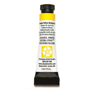 Daniel Smith �_�j�G���E�X�~�X ���ʊG�� 5ml�`���[�u (Cadmium Yellow Medium Hue) 284610184