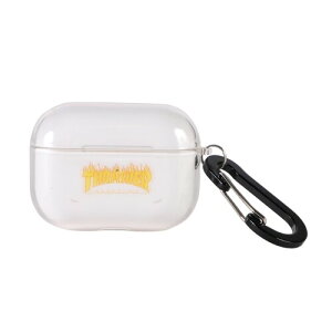 �X���b�V���[(THRASHER) Logo AirPods Pro Clear Case �N���A APPr-TS-04 ����