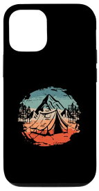 iPhone 12/12 Pro キャンプテント サバイバル エッセンシャル 山 キャンプ愛好家 スマホケース