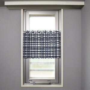 �X�^�C���f�R�[��(STYLE Decor) �J�t�F�J�[�e�� ���~�l�[�g �����p ������� �ډB�� 45cm�� × ��100cm �����C �l�C�r�[ �`�F�b�N �V���v�� W4002500