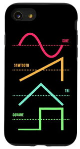 �V���Z�T�C�U�[ Techno Modular Synth Analog Nerd �X�}�z�P�[�X iPhone SE (2020) / 7 / 8 �p