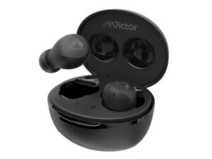 JVC�P���E�b�h Victor HA-A6T-B ���C�����X�C���z�� Bluetooth Ver.5.4 ���v23���ԍĐ� �}�C�N�t�� ���^ �y�� �h�� �u���b�N HA-A6T