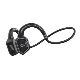 CROWD AUDIO 骨伝導 完全防水ワイヤレスイヤホン EP-02 | Bluetooth IP68 水泳やランニングに最適 16GBの内蔵メモリ 軽量 ヘッドセット スポーツ 日本語取説付