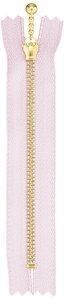 Y.K.K �S�[���h �ʕt�� �t�@�X�i�[ �~�� 10�{�� ����12cm #512 �s���N 3MGC-12