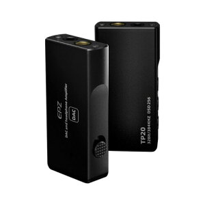 Hifi Kingdom EPZ TP20�|�[�^�u���w�b�h�z���A���v32bit/384Khz/DSD256 �E 3.5mm&4.4mm�f���A���o�́ALightning iOS��p���C�g�j���O (BLACK)