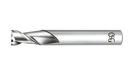 オーエスジー アルミ合金用2枚刃ハイススクエアエンドミルショート形 外径30mm 全長125mm 刃長55mm シャンク径25mm AL-EDS 30(81340)