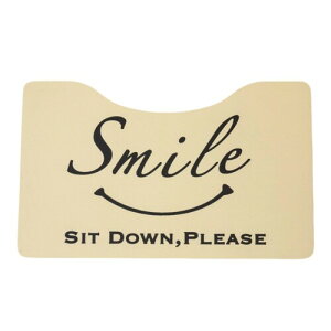�m�H���f�� �nToilet mat�i�g�C���}�b�g�j�m�X�}�C���n �x�[�W�� �� W60 × H40 × D0.3 cm TM-BE