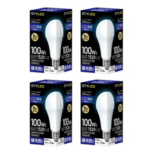 �X�^�C���h LED�d�� 4�Z�b�g ��ʓd���^�C�v �������a26mm 100W�`���� �����F �L�z���^�C�v �����Ή� HA15T26DS4