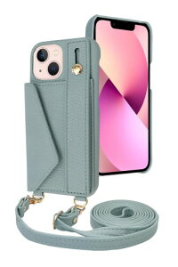 �V�Y�J�E�B�� iPhone 13 mini �p �P�[�X �V�����_�[ �J�o�[ �V�����_�[�X�g���b�v �A�C�t�@���f5 �V�����f�B�[ �X�g���[�g���[�h 1���� �p�E�_�[�u���[