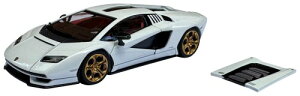 Hung Hing Toys 1/64 �����{���M�[�j�[�E�J�E���^�b�N LPI 800-4 White (gold wheel rims) �����i
