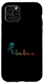 iPhone 11 Pro BMX Heartbeat - Vintage BMX Bike Rider Gift スマホケース