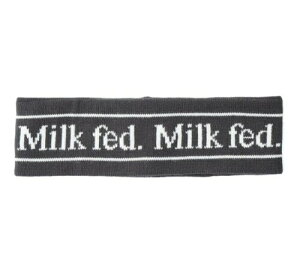 ���S�j�b�g�w�A�o���h LOGO KNIT HAIR BAND 103253054007 CHARCOAL ONE SIZE