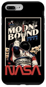 NASA �A���e�~�X�v��̉F����s�m���[���̃��S �X�}�z�P�[�X iPhone 7 Plus/8 Plus �p