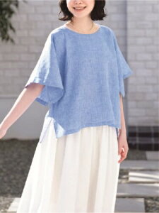Sewing Pattern Studio �D����t���^���E�p�^�[�� �����b���q�f�U�C�� ��ʂ��̃X���b�g����u���E�X M�T�C�YEC-0010 �z���C�g