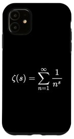 iPhone 11 リーマンゼータ関数、クールな数学 スマホケース