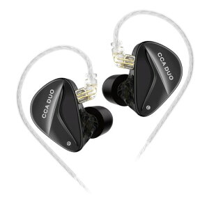 Hifi Kingdom CCA DUO 2DD (7mm�{7mm �_�C�i�~�b�N�h���C�o�[�R���r�l�[�V����Hifi�C�����j�^�[(Black No Mic)