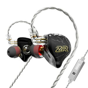 Hifi Kingdom ND-ZR 10mm�_�C�������h�_�C�i�~�b�N�h���C�o�[(1DD)�L���C���C���[���j�^�[Black with Mic