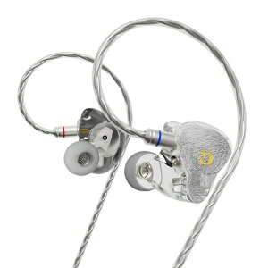 Hifi Kingdom ND-001�n�C�u���b�h�^(1DD+4BA)�L���C���C���[���j�^�[Silver No Mic