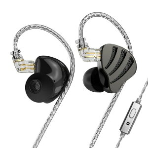 Hifi Kingdom ND-NICE�n�C�u���b�h�^(1DD+1BA)�L���C���C���[���j�^�[Black With Mic