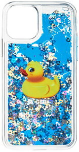 (X-girl) (�G�b�N�X�K�[��) ���� SWIMMING DUCK MOBILE CASE for iPhone 11 Pro LtBLUE Free Size