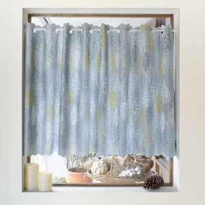 �X�^�C���f�R�[��(STYLE Decor) �J�t�F�J�[�e�� ���~�l�[�g �����p ������� �ډB�� 70cm�� × ��100cm �����C �O���[ ���[�t �V���v�� W4002310