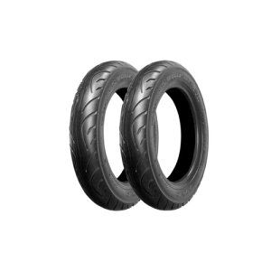 �o�C�N�p�[�c�Z���^�[(Bike Parts Center) �o�C�N�^�C�� 3.00-10 4PR T/L 2�{�Z�b�g �O��Z�b�g �`���[�u���X 790102