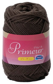 オリムパス 製絲 手編み 毛糸 合太 プリムール COL. 9 約 40g 112m 6玉セット