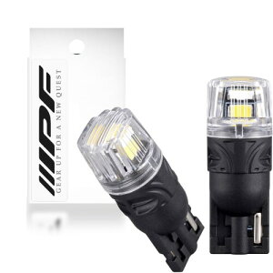 M's Basic by IPF �|�W�V���������v LED �ԗp T10 120lm 6500K �z���C�g 12V�p 2�{�� �Ԍ��Ή� LED����z�u ���i��+���C�h�Ǝ� AMZ-PL009
