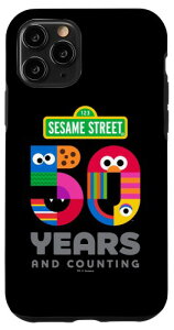 �Z�T�~�X�g���[�g Sesame Street 50 Years Logo �X�}�z�P�[�X iPhone 11 Pro �p